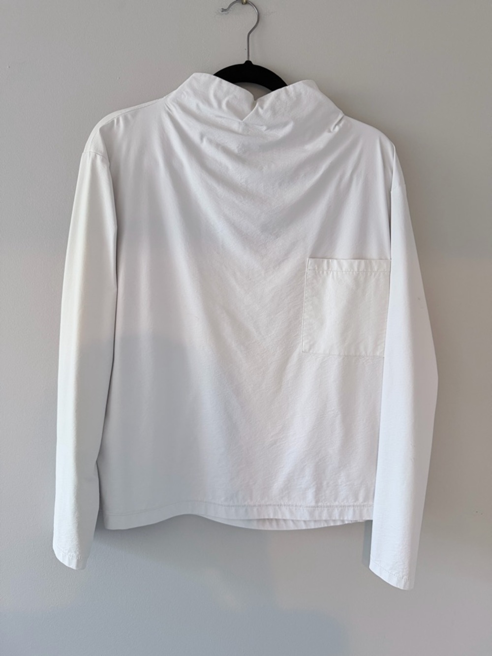 Zara White Long-Sleeve Shirt